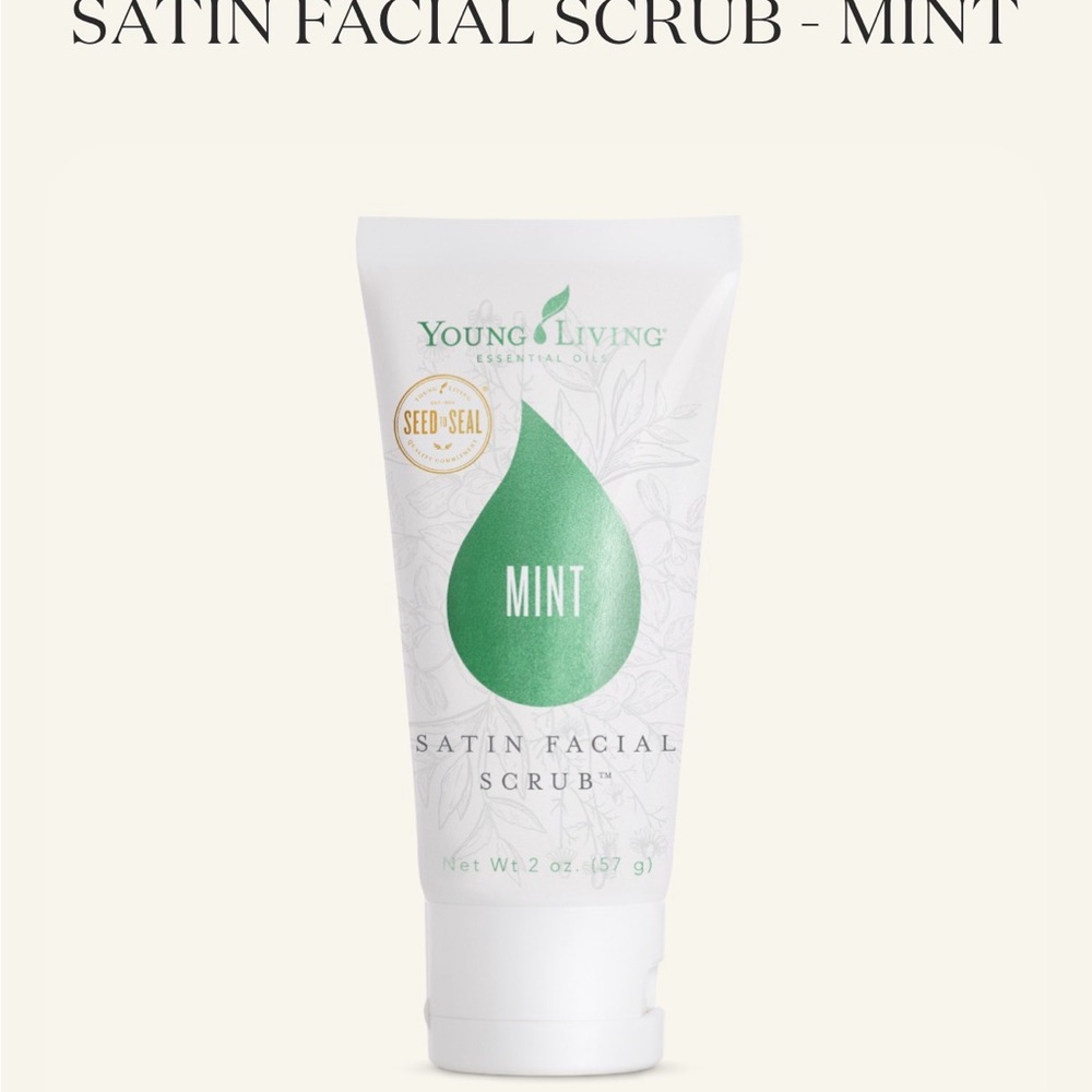 Young Living Mint Satin Facial Scrub